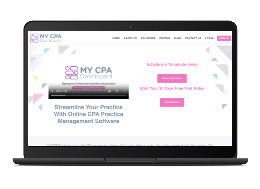 MyCPA Dashboard