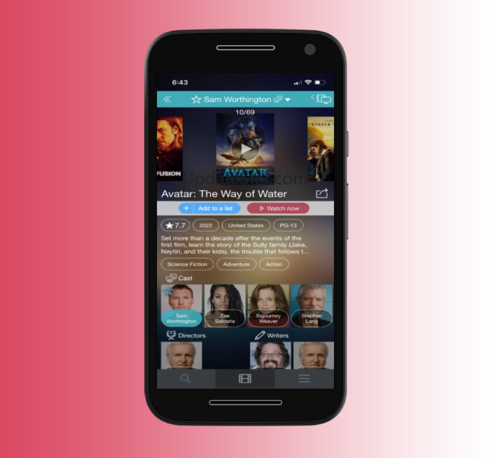 Swipe-Based Movie & TV Discovery App Built Around Artists – Snozzberry